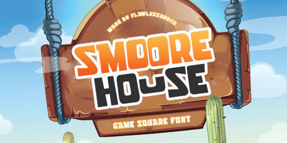 Smoore House Font Poster 1