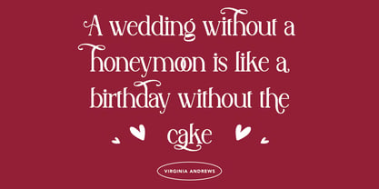 Honeymoon Phase Font Poster 6