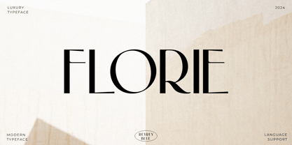 Florie Font Poster 1