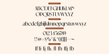 Florie Font Poster 14