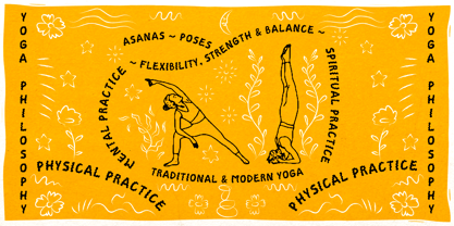 Yoga Alma Font Poster 3