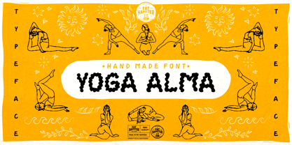 Yoga Alma Font Poster 1