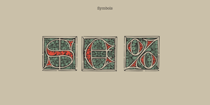 Medieval Initials Font | Webfont & Desktop | MyFonts