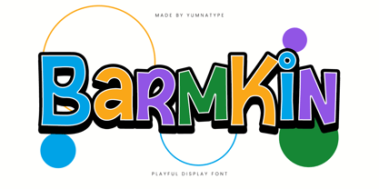 Barmkin Font Poster 1