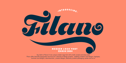 Filano Font Poster 1