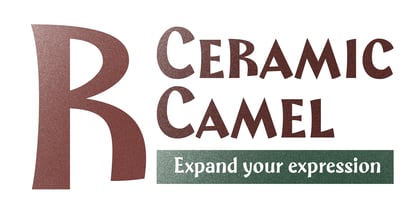 Ceramic Camel Font Poster 1