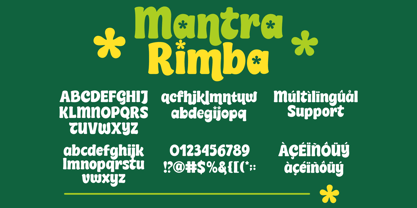 Mantra Rimba Font Poster 9