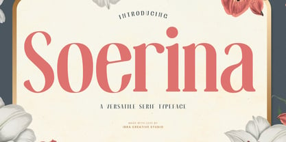 Soerina Font Poster 1