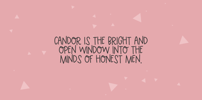 Candor Sans Font Poster 5