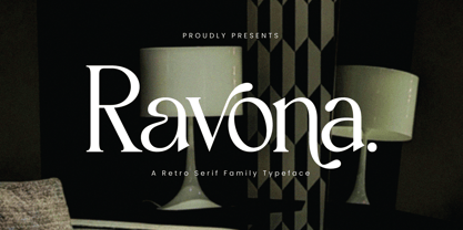 Ravona Font Poster 1