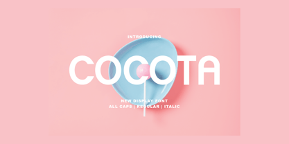 COCOTA Font Poster 1