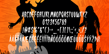 Ghostly Bungalow Font Poster 5