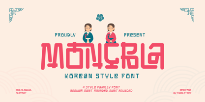 Moncbla Font Poster 1