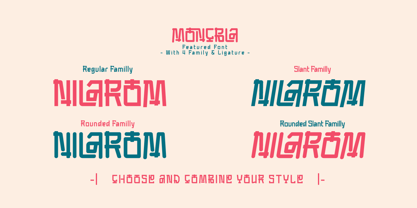 Moncbla Font Poster 2