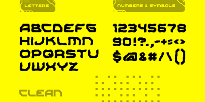 Cyberpunk Style Font Poster 9