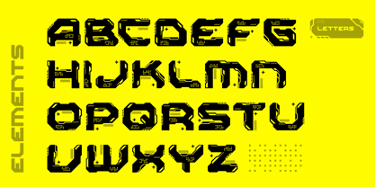 Cyberpunk Style Font Poster 7