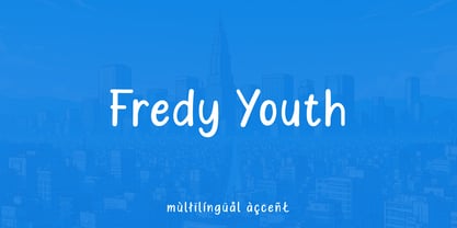 Fredy Youth Font Poster 1
