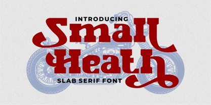 Small Heath Font Poster 1