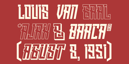 Blasher Font Poster 2