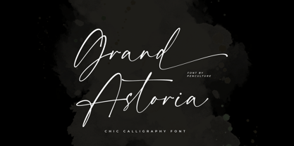 Grand Astoria Font Poster 1