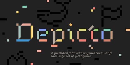 Depicto Font Poster 1
