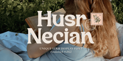 Husr Necian Font Poster 1