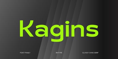 Kagins Font Poster 1