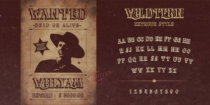 The Wildtern Font Poster 4