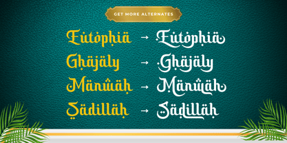 Sacred Ramadhan Font Poster 5