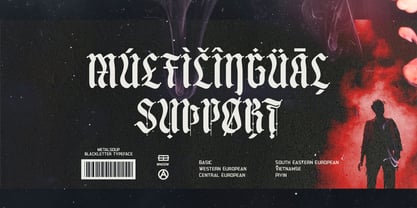 Metalsoup Font Poster 11