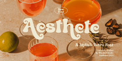 Aesthete Font Poster 1