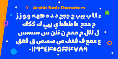 Lutfey Arabic Font Poster 3