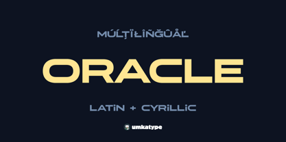 Oracle Font | Webfont & Desktop | MyFonts