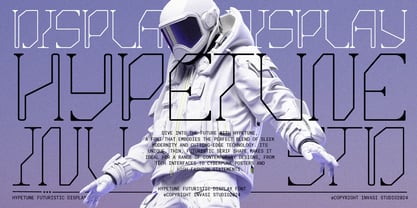 Hypetune Font Poster 1