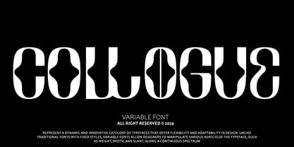 Collogue Font Poster 1