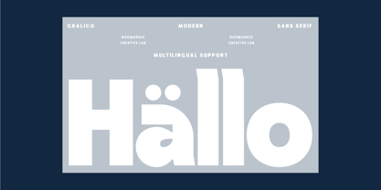 Gralico Font Poster 8