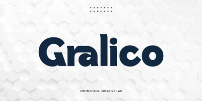 Gralico Font Poster 1