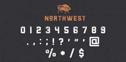 Neue Northwest Font Poster 9