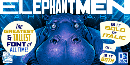 Elephantmen Variable Police Poster 1