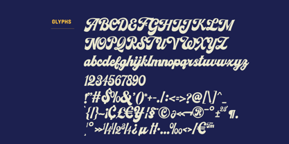 Fd Fasty Font Poster 8