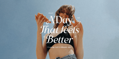 A Day That Feels Better Font Poster 1