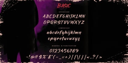 Mistery Zero Font Poster 5