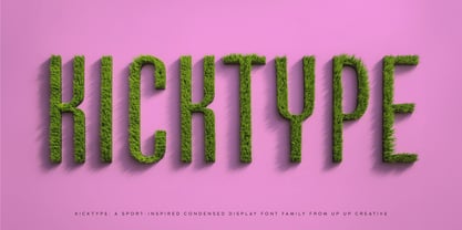 Kicktype Font Poster 7