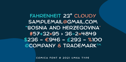 Comicode Font Poster 9