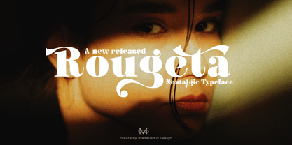 Rougeta Font Poster 1