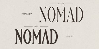 Nomad SS Font Poster 9