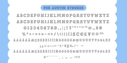 Fox Austin Spot Font Poster 8