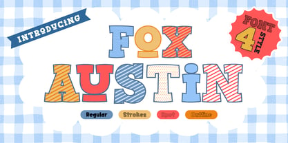 Fox Austin Spot Font Poster 1