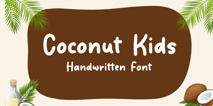 Coconut Kids Font Poster 1