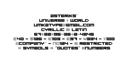 Cubeism Font Poster 7